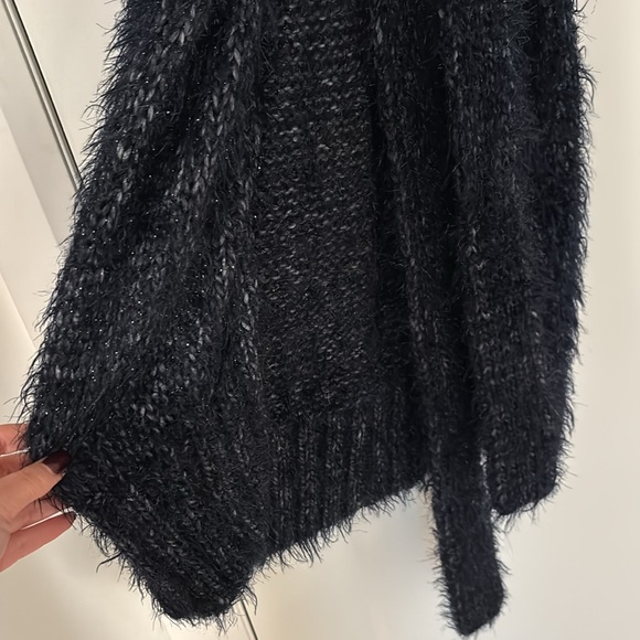 Diane Von Furstenberg wool cover-up sleeveless jacket size S - Picture 6 of 6